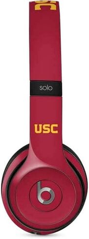 Skinit Sched Secal Audio Skin متوافق مع Beats Solo 2 Wired - تصميم USC ​​المرخص رسميًا USC in Saudi Arabia