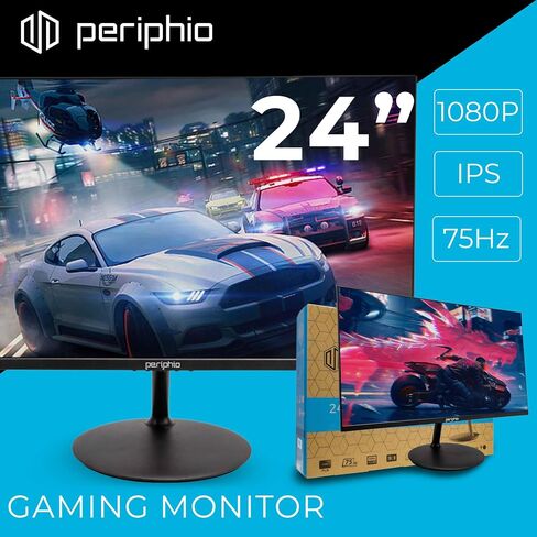 HP Prebuilt Gaming Desktop Computer | Intel I5 + Geforce GT 1030 2GB GPU | 1080p ألعاب الكمبيوتر | 16 جيجابايت DDR4 RAM | 1TB SSD | Wi-Fi 5g + Bluetooth | Windows 11 Pro | شاشة شاشة LCD الجديدة 24in (متجددة) in Kuwait