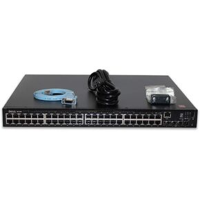 Dell Networking N1548P 48P 1GbE 1704W PoE+ 4P SFP+ Switch N1548P (Renewed)