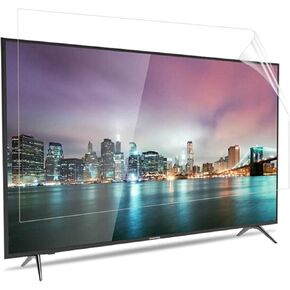32-75 inch TV Screen Protector - Blue Light Filter Matte Protective Film/Anti Scratch Anti-Reflection Radiation Protection/Anti-Myopia 75in (49in)
