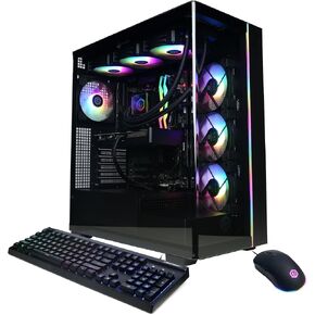 CyberPowerPC Gamer Supreme Gaming PC, AMD Ryzen 7 7800X3D 4.2GHz, GeForce RTX 5060 Ti 16GB, 32GB DDR5, 2TB PCIe 4.0 SSD, WiFi Ready & Windows 11 Home (SLC9600A)