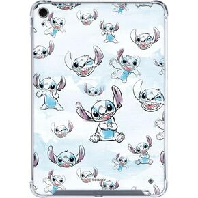 Skinit Clear Tablet Case Compatible with iPad 10th Gen (2022) - Officially Licensed Disney Lilo and Stitch Stitch and Angel Design