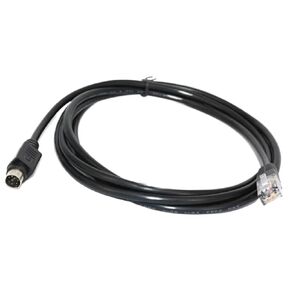 TSXCRJMD25 Minidin8 to RJ45 Cable for TSXCUSB485 Converter, Micro Premium Twido RJ45-MIN DIN Cable