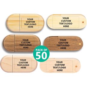 شعار مخصص Wood USB Flash محركات 100 حزمة ، الجزء الأكبر من النص - كهدايا الشركات والهبات الترويجية - 512 ميجابايت