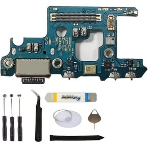 Original for Samsung Galaxy Note10 Plus USB Charging Port Replacement Note10PLUS N975U N975U1 N976U N976V Tail Flexible Charging Socket Assembly (US Version+Tools