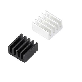 50Pcs/1Pc 8.8 * 8.8 * 5Mm Aluminum Alloy Heatsink Radiator Heat Sink Electronic Chip Ic Cooling Radiator Cooler for CPU Gpu PCB