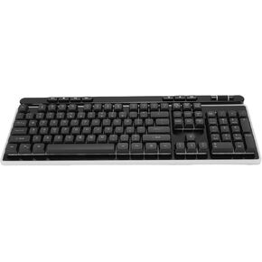 RGB Backlit Wireless Keyboard and Mouse Combo, Long Battery Life for PC Laptop, Rechargeable, 2.4GHz RF, Adjustable LED Colors and Brightness, Plug and Play, 33ft Range