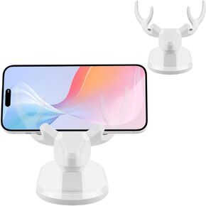 Cute Deer-Shaped Phone Stand & Decorative Desktop Holder | Universal Adjustable Phone Holder for iPhone, Android, and iPad、Perfect for Home, Office and Gift Ideas