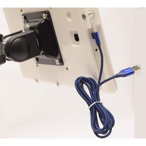TABcare Right Angle USB A to Reversible Micro USB Cable 5FT