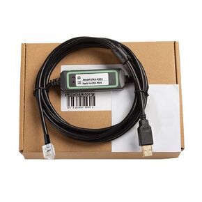 EWA-RS03 Servo Drive Debugging Cable PC Debugging Parameter Programming Download Cable Communication Cable Gold-Plated Plug FT232RL Chip Stabilized Version 3 Meter