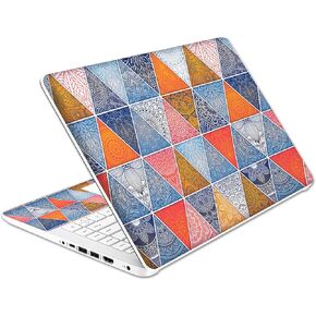 Laptop Skin Decal HP 14" - Mandala, Laptop Cover Sticker, No Cutting Required, No Bubble, Waterproof, Scratch Resistant - Including Wide Screen and Wrist Pad