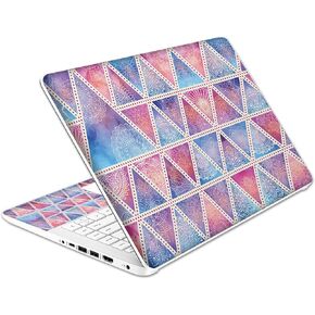 Laptop Skin Decal HP 14" - Mandala, Laptop Cover Sticker, No Cutting Required, No Bubble, Waterproof, Scratch Resistant - Including Wide Screen and Wrist Pad