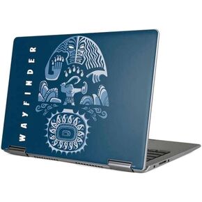 Skinit Decal Laptop Skin Compatible with Yoga 710 14in - Officially Licensed Disney Princess Moana Maui Pattern Design