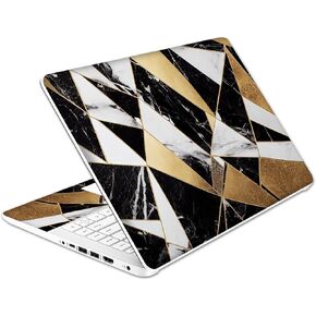 Laptop Skin Decal HP 15.6" - Marbling, Laptop Cover Sticker, No Cutting Required, No Bubble, Waterproof, Scratch Resistant - Including Wide Screen and Wrist Pad
