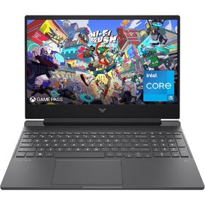 HP Victus 15.6 inch Laptop, FHD 144Hz Display, Intel Core i5-12500H, 16 GB RAM, 512 GB SSD, NVIDIA GeForce RTX 4050 GPU (6 GB Dedicated), Windows 11 Home, 15-fa1040nr (2023)