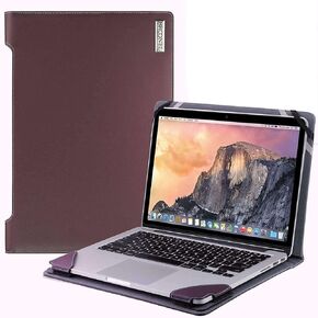 Profile Series - Purple Leather Laptop Case Compatible with ASUS ProArt PX13 OLED 13.3" 2 in 1 Laptop