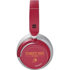 Skinit Decal Audio Skin Compatible with Surface Headphones - Officially Licensed USC Fight On Design
