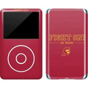 Skinit Decal MP3 Player Skin Compatible with iPod Classic (6th Gen) 80GB - Officially Licensed USC Fight On Design