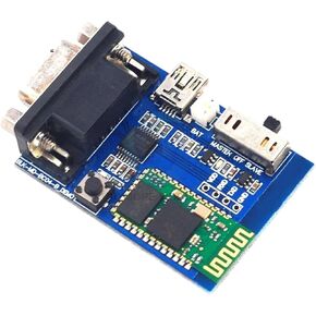 Rs232 Bluetuth Serial Adapter Board Master Slave 2 Modes 5V Mini USaB Bluetuth Serial Port Profile Communication Module