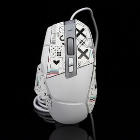 Mouse Anti Slip Grip Tape, Sweat Resistant Sticker for G502X Lightspeed Plus Gaming Mouse Skin Upgrade Kit (Color : 2)