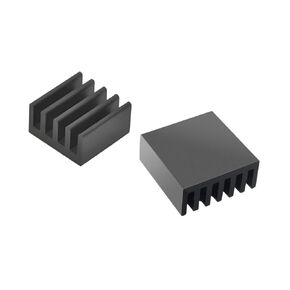 النوع 4 | 10pcs ألومنيوم كمبيوتر مبرد برداياتير الرادياتير heatink 14x14x6mm بالوعة حرارة للرقاقة الإلكترونية منصات تبريد تبريد شريحة الشريحة مع شريط