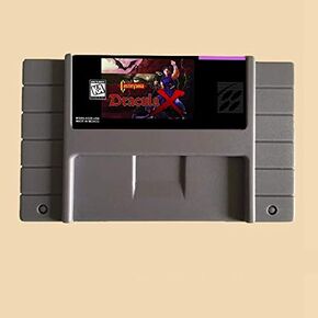 Royal Retro Castlevania Dracula X 16 bit Big Gray Game Card For NTSC Game Player 20pcs/lot