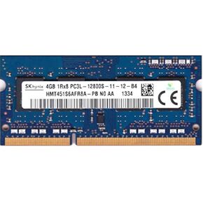 Hynix HMT451S6AFR8A-PB 4GB PC3-12800 DDR3-1600MHz non-ECC Unbuffered CL11 204-Pin SoDimm 1.35V Low Voltage Single Rank Memory Module