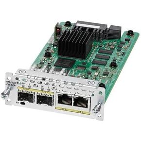 Cisco NIM-2GE-CU-SFP= Network Switch Module Gigabit Ethernet 2-Port Gigabit Ethernet, Dual-Mode GE/SFP, Network Interface Module (Renewed)