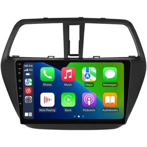 8+128GB 8Core Car Radio Stereo for Suzuki S-Cross SX4 2 2014-2017 Dash Kit Car GPS Navigation,9" IPS Touch Screen Head Unit with Car-Play & Android Auto/SWC/DSP/Rear View