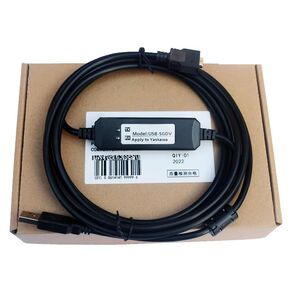 USB-SGDV Applicable SGDV-∑-V Series Servo CN3 Communication Cable Programming Cable Debugging Cable Download Data Cable Dual Chip Design Industrial Grade 3 Meter