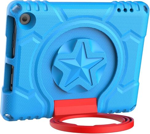 Amazon Fire 7 Tablet Case for Kids (الجيل الثاني عشر ، الإصدار 2022) ، وليس لـ Nokia TCL iPad 7 ، Patamiyar خفيفة الوزن الصدمات Fire Fire 7 Kids Tablet Case مع مقبض - in Kuwait
