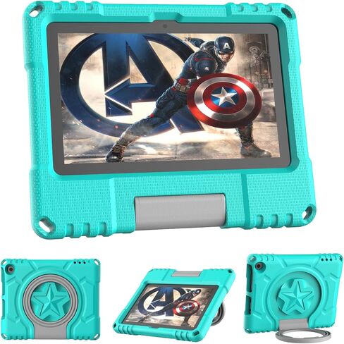 Amazon Fire 7 Tablet Case for Kids (الجيل الثاني عشر ، الإصدار 2022) ، وليس لـ Nokia TCL iPad 7 ، Patamiyar خفيفة الوزن الصدمات Fire Fire 7 Kids Tablet Case مع مقبض - in Kuwait