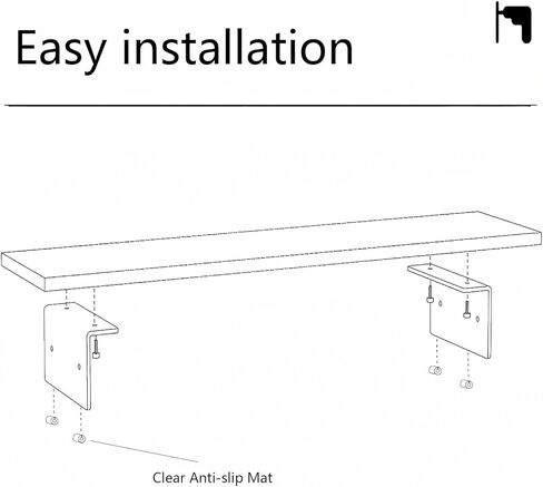 Anti-slip Monitor Stand Riser 2.16/3.34 Inch 2 Height Adjustments Clear Acrylic Stand with Clear Anti-slip Mat, Desk Accessories Screen/PC/Printer/Laptop/Mirror Riser 7.8 x 15.7 Inch (White) in Kuwait