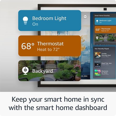 Echo Show 21 (newest model) with Ring Battery Doorbell Pro (newest model) in Saudi Arabia
