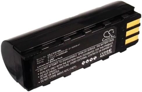 2 PCS 3.7V BTRY-LS34IAB00-00 21-62606-01 استبدال البطارية للرمز NGIS DSS3478 LS3478 LS3478ER XS3478 DS3478 LS3578 MT2000 DS3578 in Kuwait