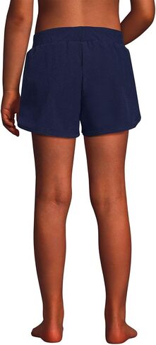 Lands' End Big Girls UPF 50 Quick Dry Beach Swim Shorts, Large, Lime Jade in Saudi Arabia