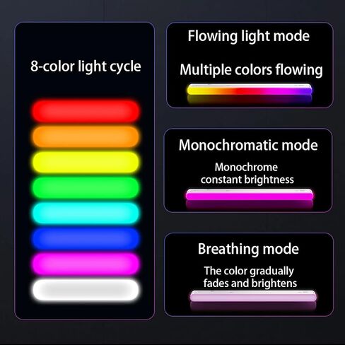 حامل موقف Wyyhaa Tablet مع ضوء LED قابل للتعديل للمكتب ، وهاتف تصميم متعدد القابل للطي متعدد الزاوية متوافق مع الأجهزة 4 "-12.9" ، سبيكة الألومنيوم ، الفضة in Kuwait