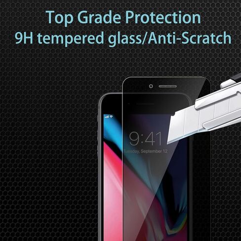 [2+1+2 PACK] iPhone 14 Pro Max Back Screen Protector+2 Pack Front Screen Protector and Camera Lens Protector, 9H Hardness, Ultra HD, Anti-Scratch in Kuwait