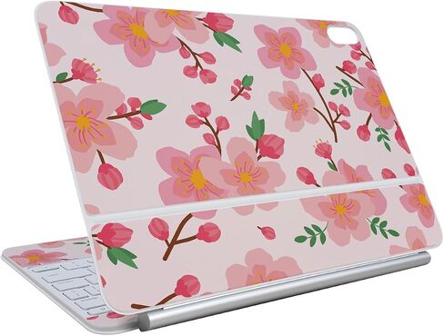جلد ألياف الكربون متوافق مع لوحة مفاتيح Apple Magic لـ iPad Air 11 بوصة (M3) 2025 - The Scream - Premium 3M Vinyl Detrection Wrap Cover - يسهل تطبيقه | مصنوع في الولايات المتحدة الأمريكية من قبل Mayyskins in Kuwait