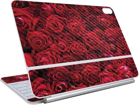 جلد ألياف الكربون متوافق مع لوحة مفاتيح Apple Magic لـ iPad Air 11 بوصة (M3) 2025 - The Scream - Premium 3M Vinyl Detrection Wrap Cover - يسهل تطبيقه | مصنوع في الولايات المتحدة الأمريكية من قبل Mayyskins in Kuwait