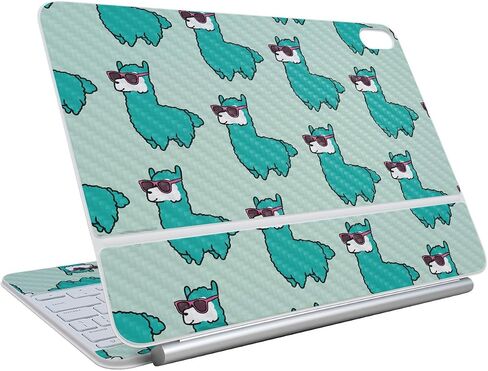 جلد ألياف الكربون متوافق مع لوحة مفاتيح Apple Magic لـ iPad Air 11 بوصة (M3) 2025 - The Scream - Premium 3M Vinyl Detrection Wrap Cover - يسهل تطبيقه | مصنوع في الولايات المتحدة الأمريكية من قبل Mayyskins in Kuwait