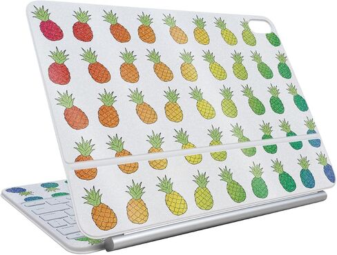 جلد ألياف الكربون متوافق مع لوحة مفاتيح Apple Magic لـ iPad Air 11 بوصة (M3) 2025 - The Scream - Premium 3M Vinyl Detrection Wrap Cover - يسهل تطبيقه | مصنوع في الولايات المتحدة الأمريكية من قبل Mayyskins in Kuwait