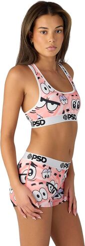 PSD Women's Sb Neon Check Boy Shorts, Multi, XS in Saudi Arabia