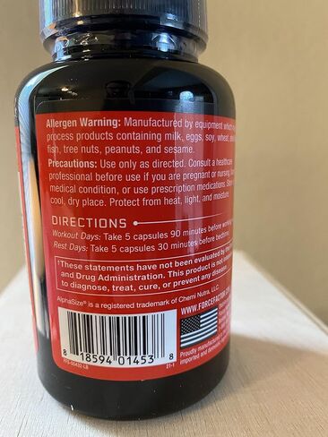 FORCE FACTOR Prime HGH Secretion Activator Supplement for Men with L-Arginine and L-Glutamine to Trigger HGH Production, Boost Workout Force, and Improve Athletic Performance, 150 Capsules in Saudi Arabia