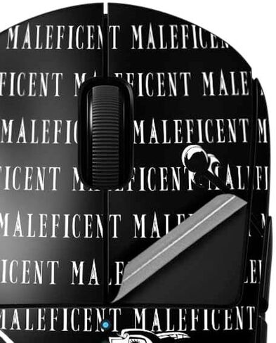 Skinit Decal بشرة أخرى متوافقة مع G Pro Wireless Gaming Mouse - Disney Villains Maleficent بالأبيض والأسود مرخصة in Kuwait