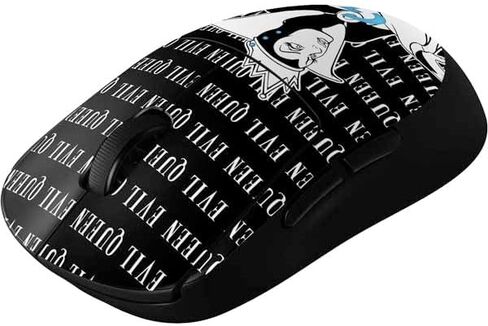 Skinit Decal بشرة أخرى متوافقة مع G Pro Wireless Gaming Mouse - Disney Villains Maleficent بالأبيض والأسود مرخصة in Kuwait