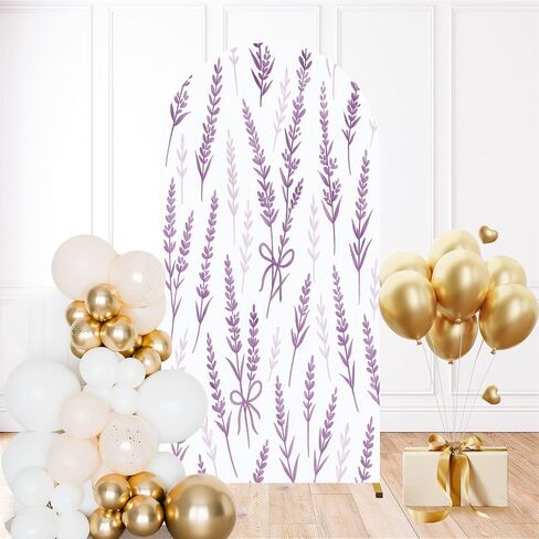 7.2FT Arch Backdrop Cover Seamless Plastic Parts Wedding Arch Cover Spandex Fitted Stretchy Backdrop Stand Covers for Wedding Birthday Party Decoration in Saudi Arabia