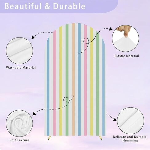 7.2 قدم غطاء الخلفية القوس بسلاسة سلس الأجزاء البلاستيكية غطاء قوس الزفاف دندا تركيب أغطية الوقوف الخلفية الممتدة in Kuwait