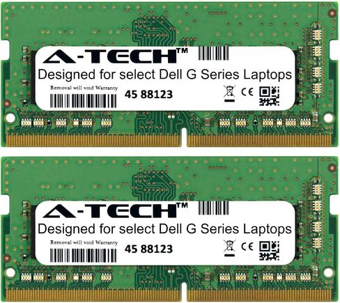 وحدة A-Tech 16GB لـ Dell G Series G3 15 3579 G3 17 3779 G5 15 5587 G7 15 7588 2666MHz DDR4 Gaming Laptop & Notebook Memory RAM in Kuwait
