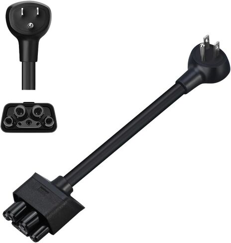 LENZ NEMA 06-20 Adapter for Tesla Gen 2 Mobile Portable Charger, Connect Tesla Mobile Charger to NEMA 06-20 240V Outlet at 16 Amp (06-20 Length 15.5") in Saudi Arabia